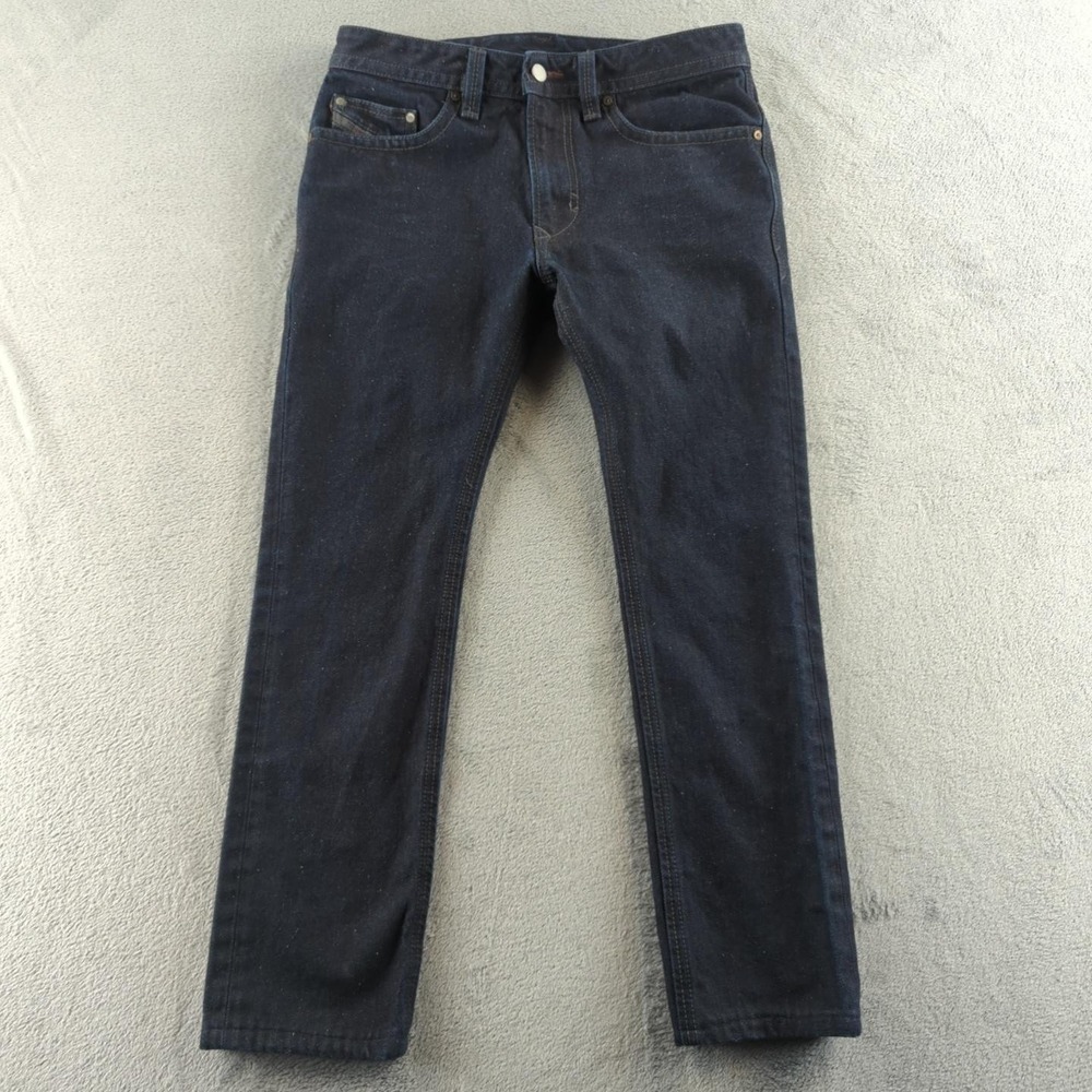 Diesel Thavar Jeans Mens 29x28* Slim Skinny Raw Wash Made in Italy‎ Denim 0075Z